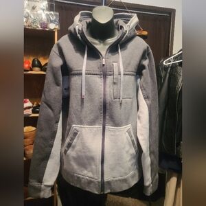 Lululemon Athletica Gray Zip-Up Jacket